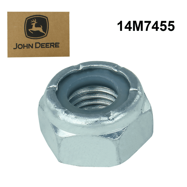 John Deere Original Equipment Lock Nut #14M7455 John Deere Original Equipment Lock Nut #14M7455